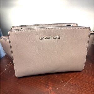 Michael Kors Beige Crossbody Bag